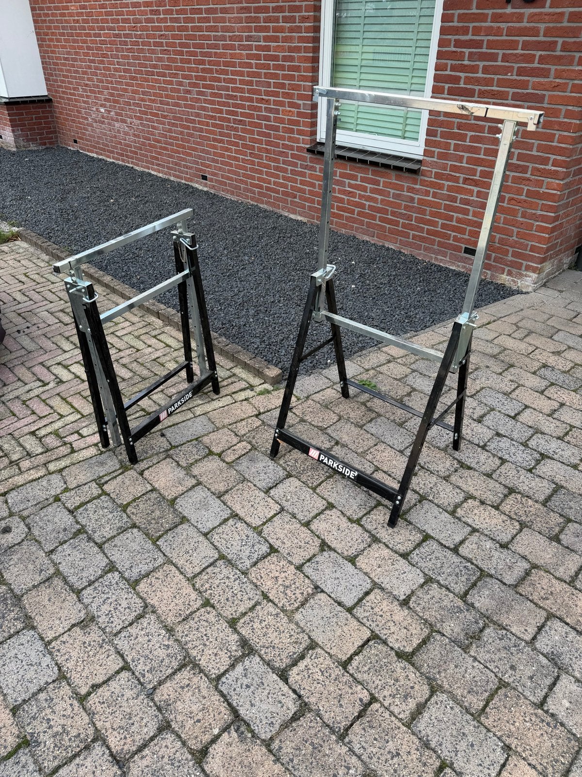 Parkside schragen - Set van 2, Ophalen, Zo goed als nieuw, Overige typen, Parkside