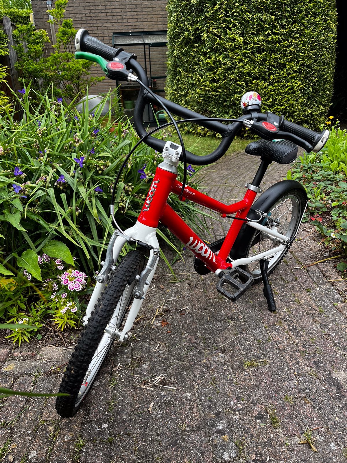 Woom 3 fiets - rood (16 inch), Ophalen, Zo goed als nieuw, 16 tot 20 inch