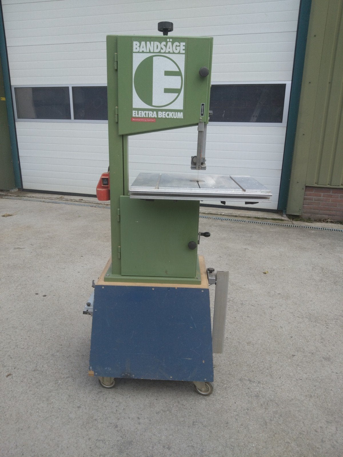 Elektra Beckum BAS 315/4 W 55 Lintzaag, Ophalen