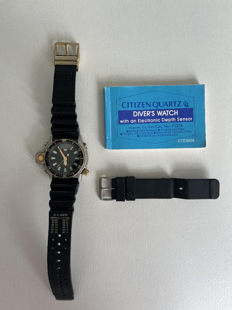 Citizen duikhorloge met dieptemeter, Ophalen, Gebruikt, Overige typen