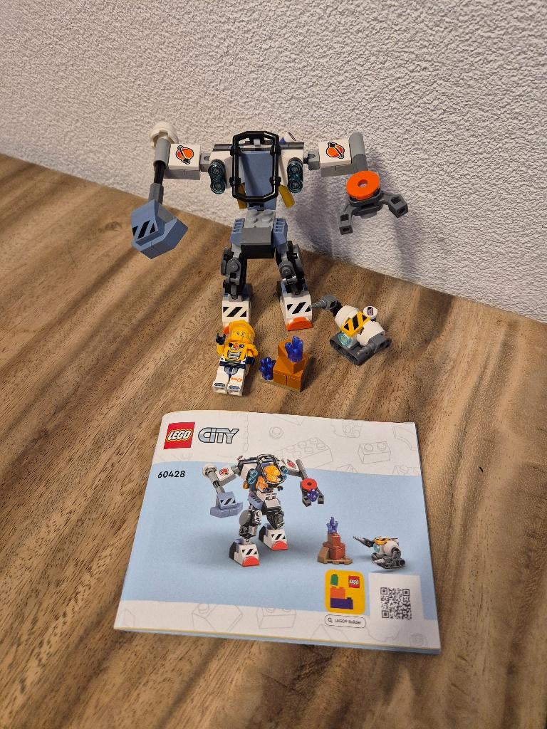 Lego City 60428 Space Construction Mech, Lego, Lego, Gebruikt, Ophalen of Verzenden