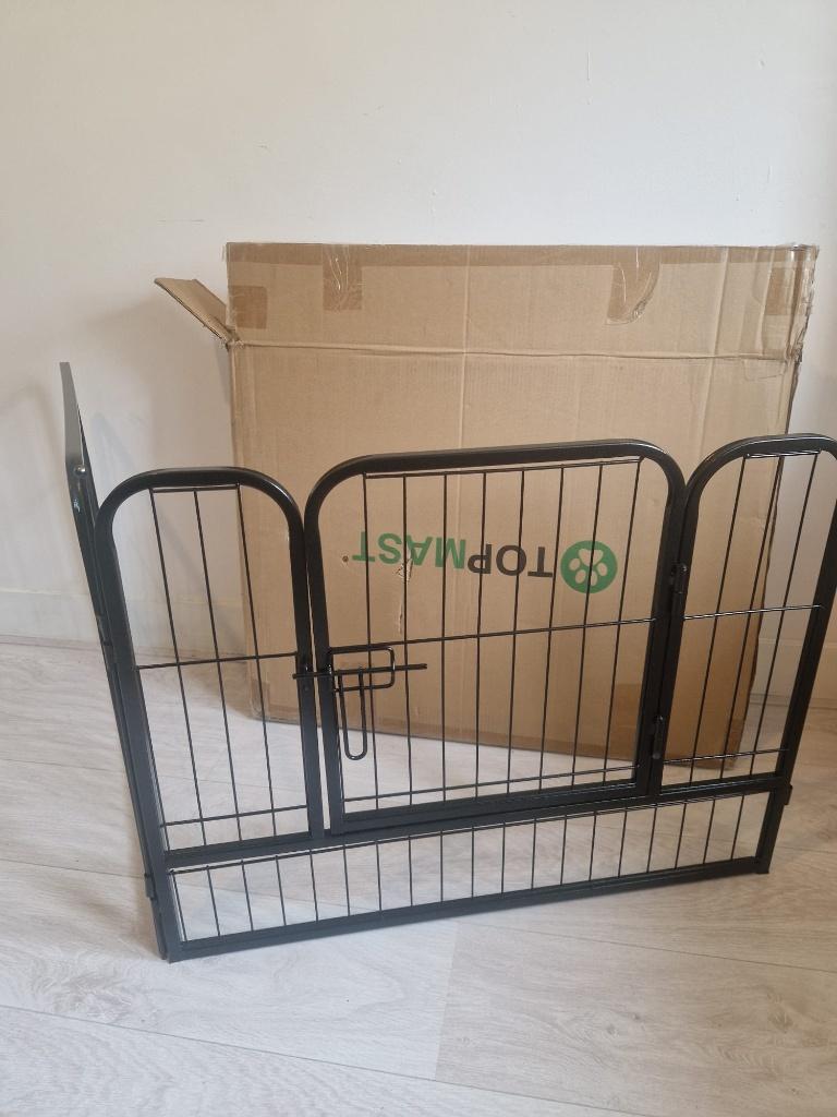 Puppy ren 8 panelen, Dieren en Toebehoren, Hondenhokken, Ophalen, Zo goed als nieuw, 75 tot 110 cm, Minder dan 65 cm