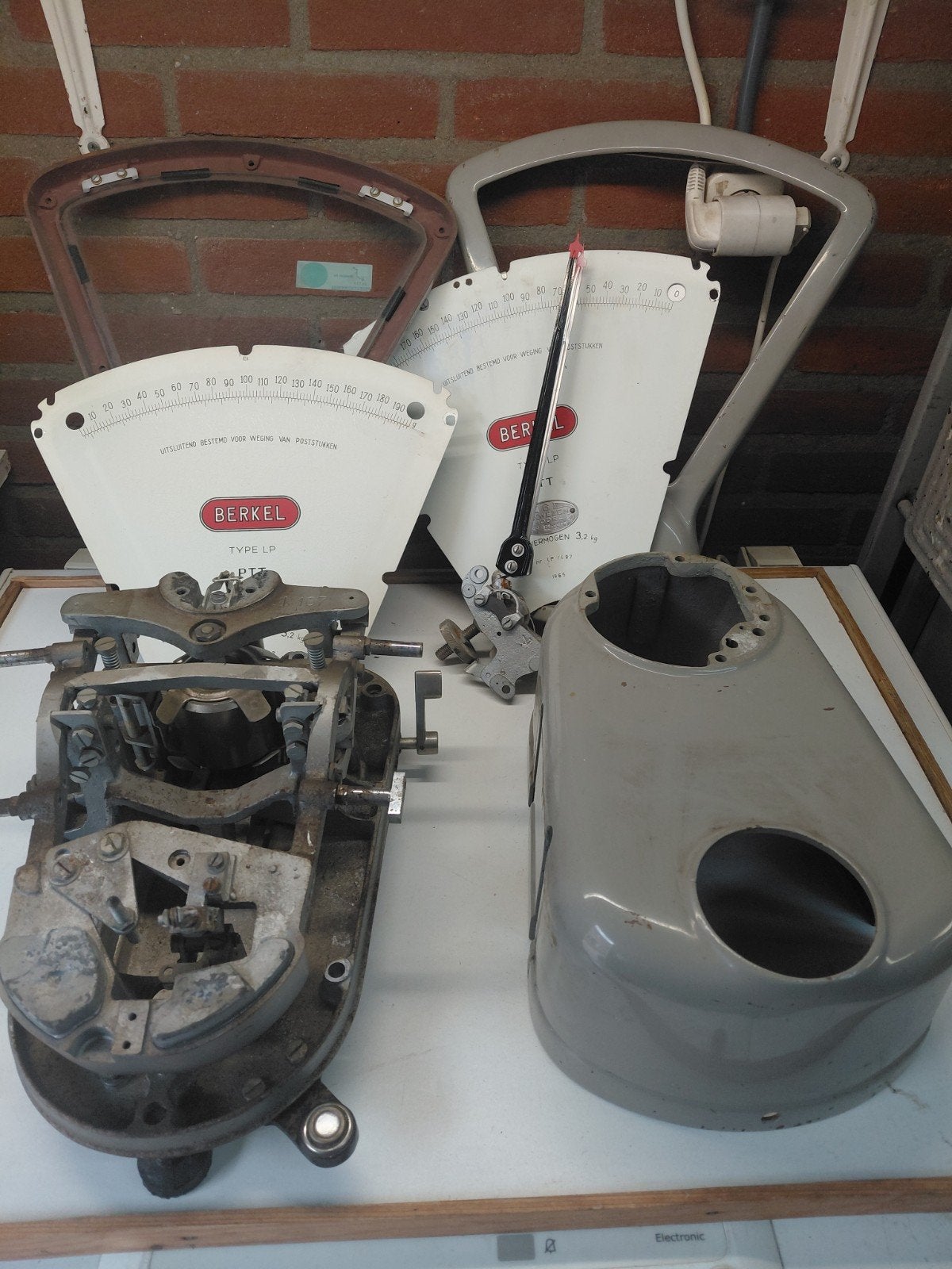Vintage Berkel PTT Weegschaal - Type LP (1965), Ophalen of Verzenden