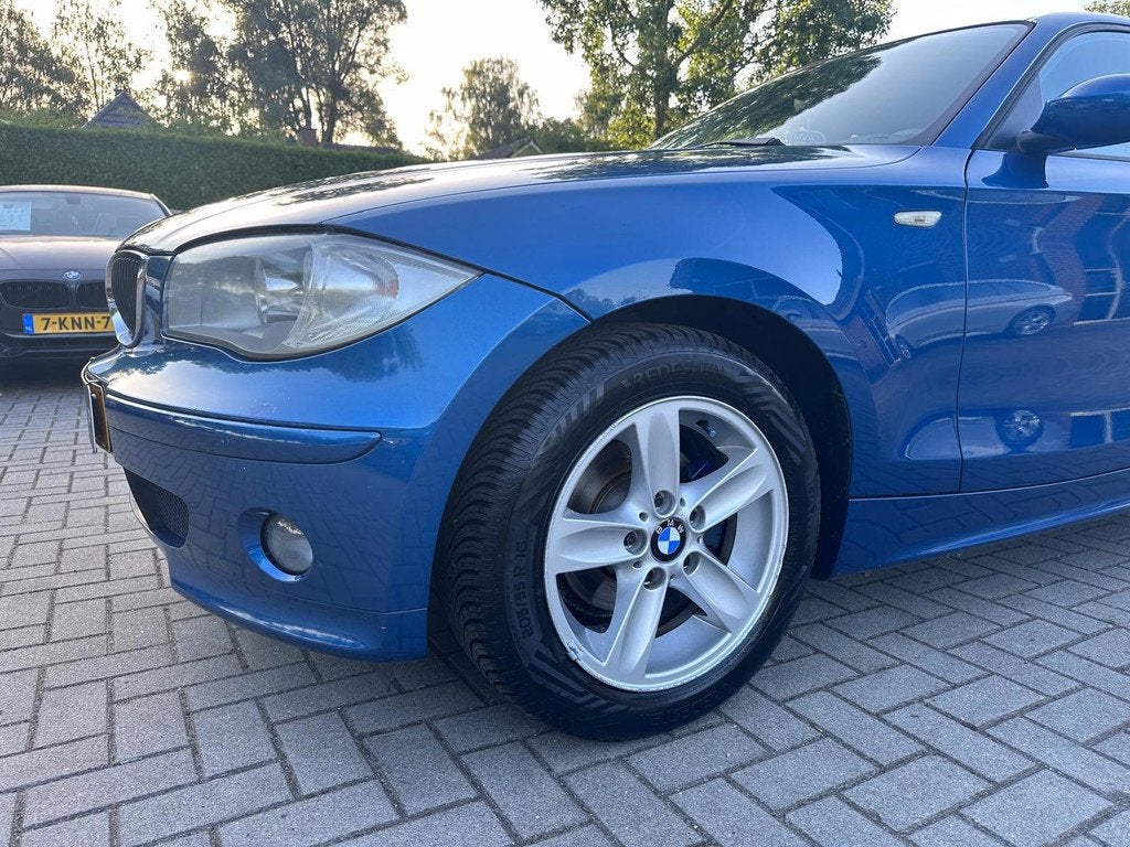 BMW 1-serie 118i Business Line|Nieuwe Ketting + Klepseals|Tr, Auto's, BMW, 4 cilinders, 129 pk, Blauw, Euro 4