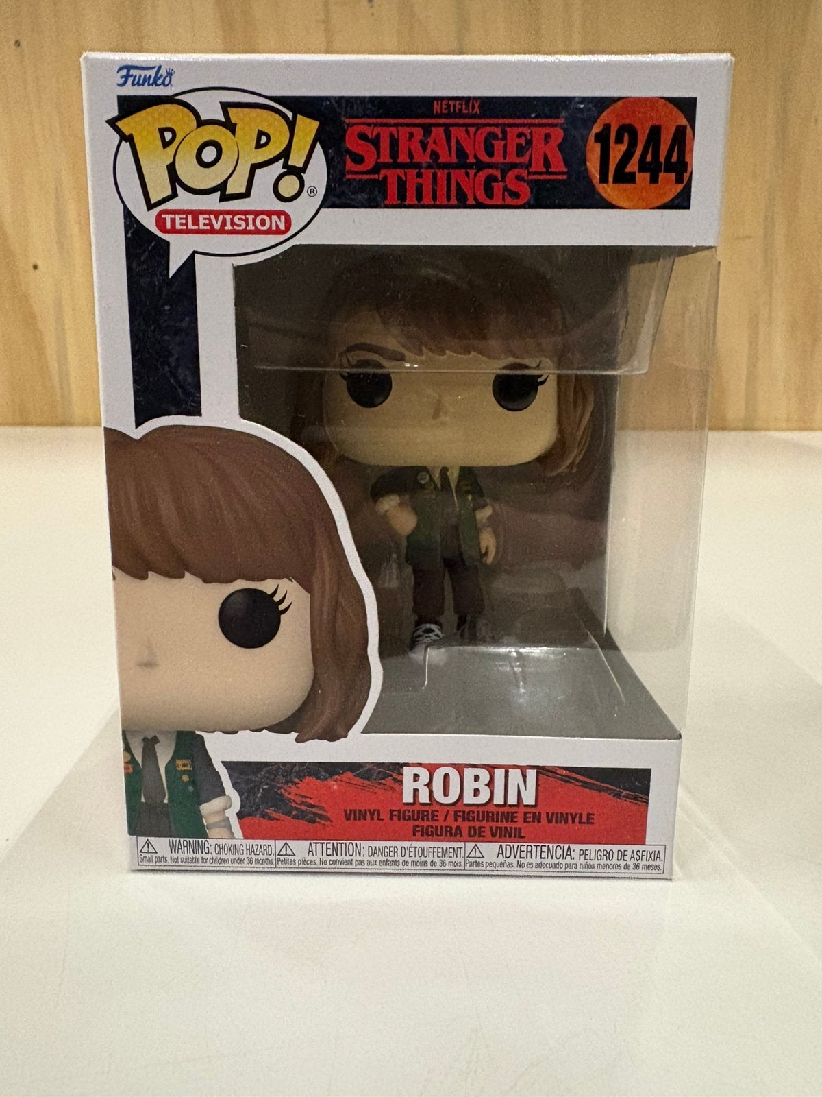 Funko Pop Stranger Things Robin - 1244, Verzamelen, Poppetjes en Figuurtjes, Zo goed als nieuw, Ophalen of Verzenden