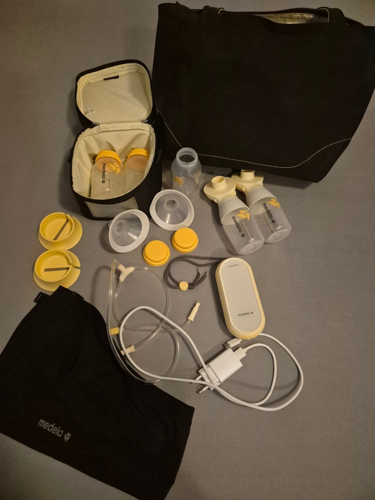 Complete Medela Freestyle kolfset, Ophalen, Gebruikt, Medela, Borstkolf