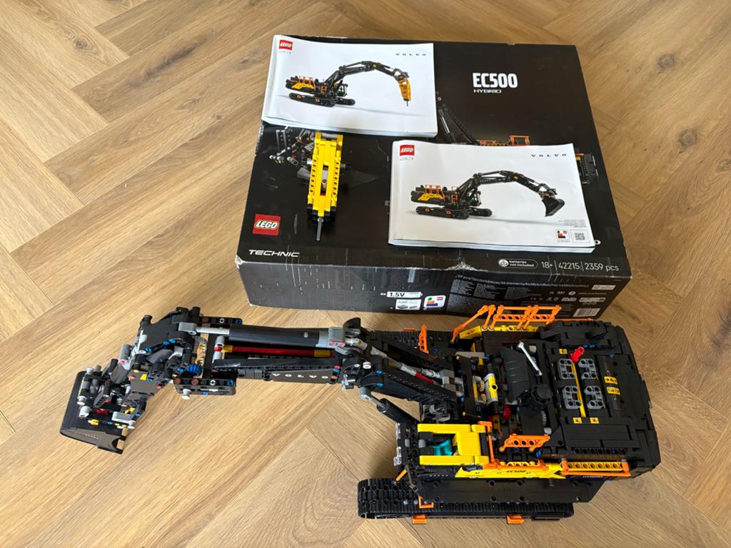 Lego Technic Volvo EC500 Graafmachine - Zo goed als nieuw, Ophalen of Verzenden, Zo goed als nieuw