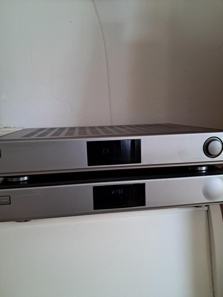 CD Speler + Tuner Merk Marantz Slimline CD1020 + SR 1041, Ophalen, Marantz
