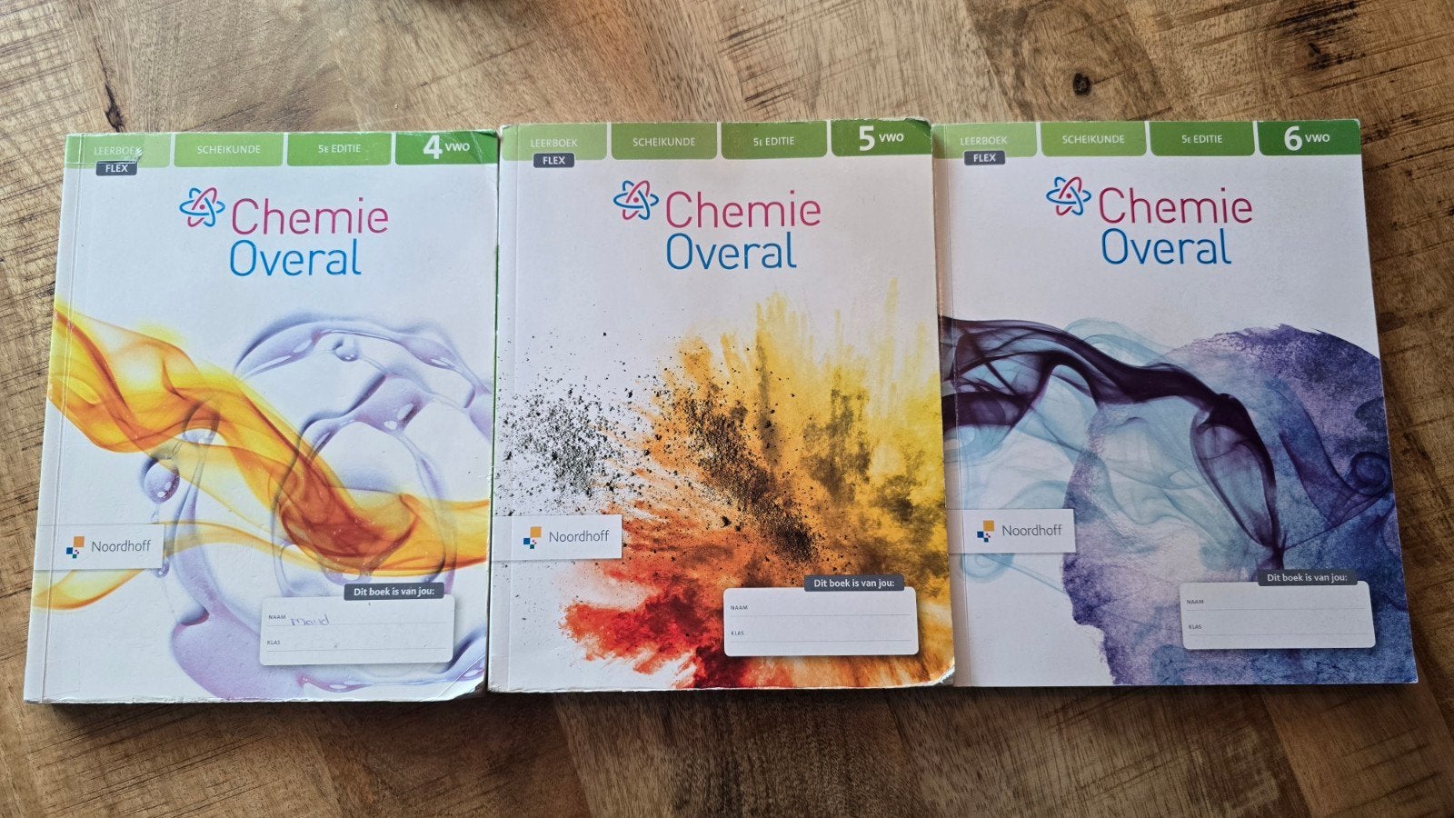 Chemie overal 4/5/6 VWO, Boeken, Ophalen of Verzenden, Zo goed als nieuw, Natuurwetenschap