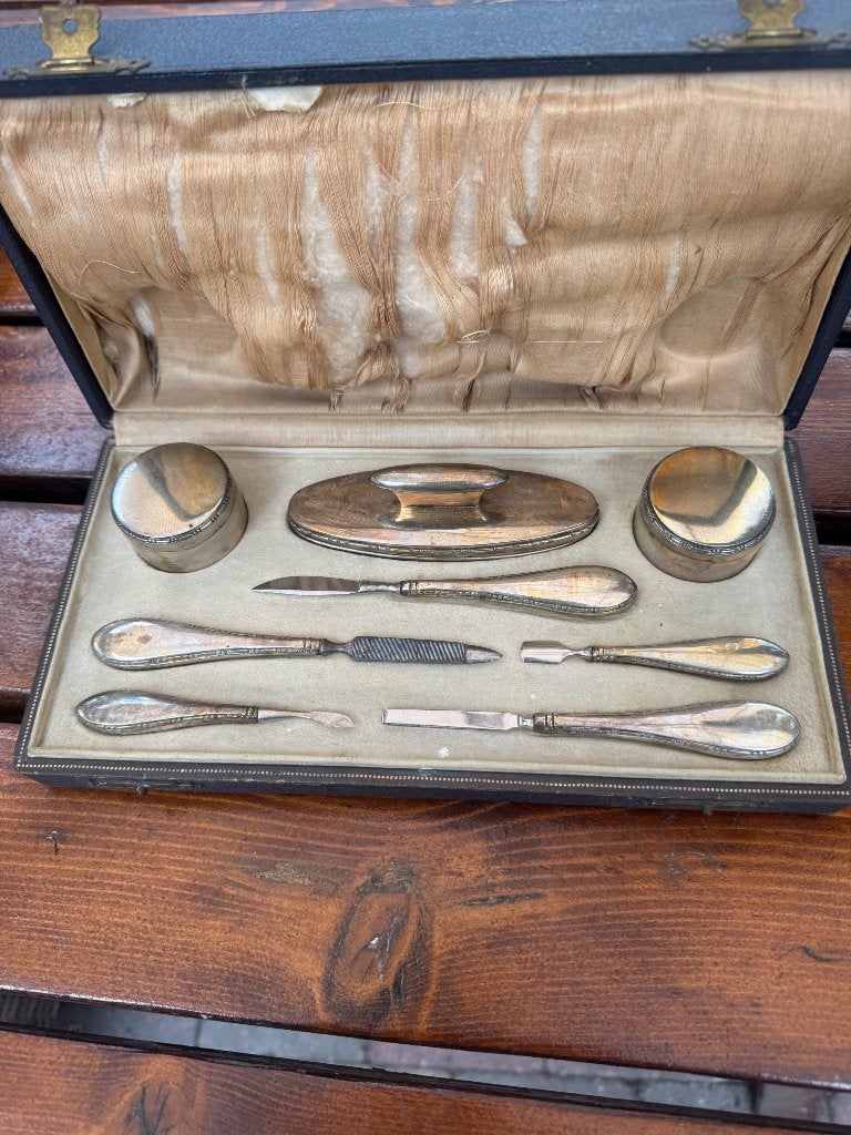 Zilveren manicure set, Ophalen, Gebruikt, Hand- en Voetverzorging