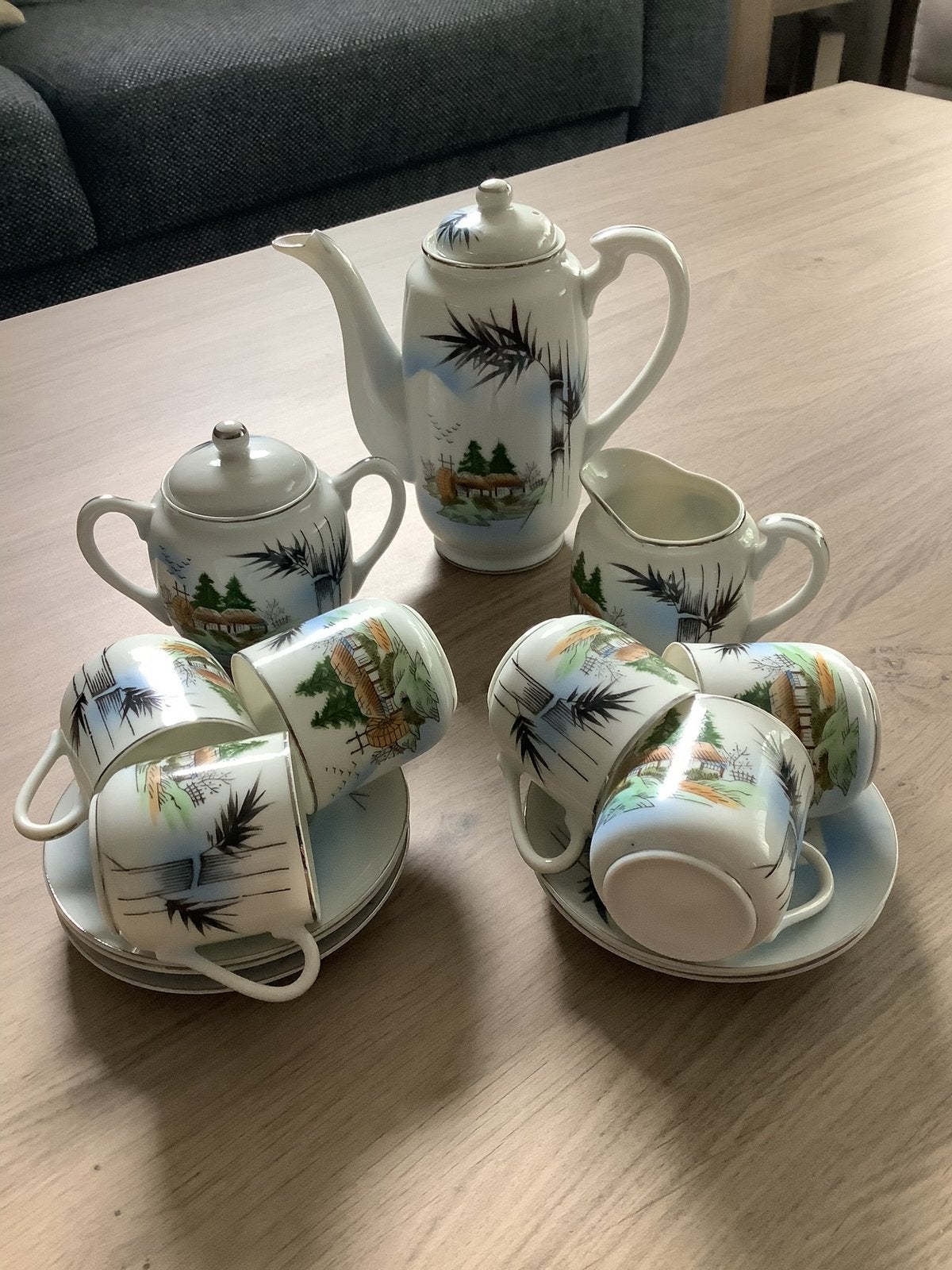 Japans thee servies, Ophalen