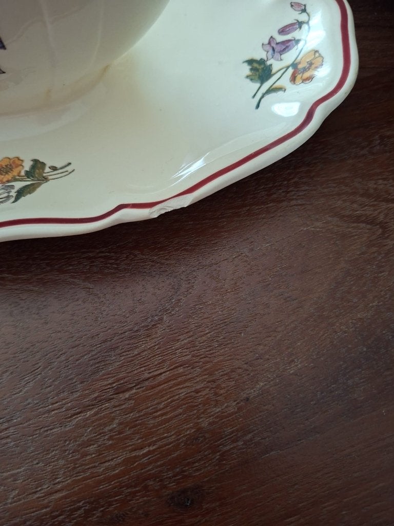Frans servies Sarreguemines, model 'Agreste, Ophalen