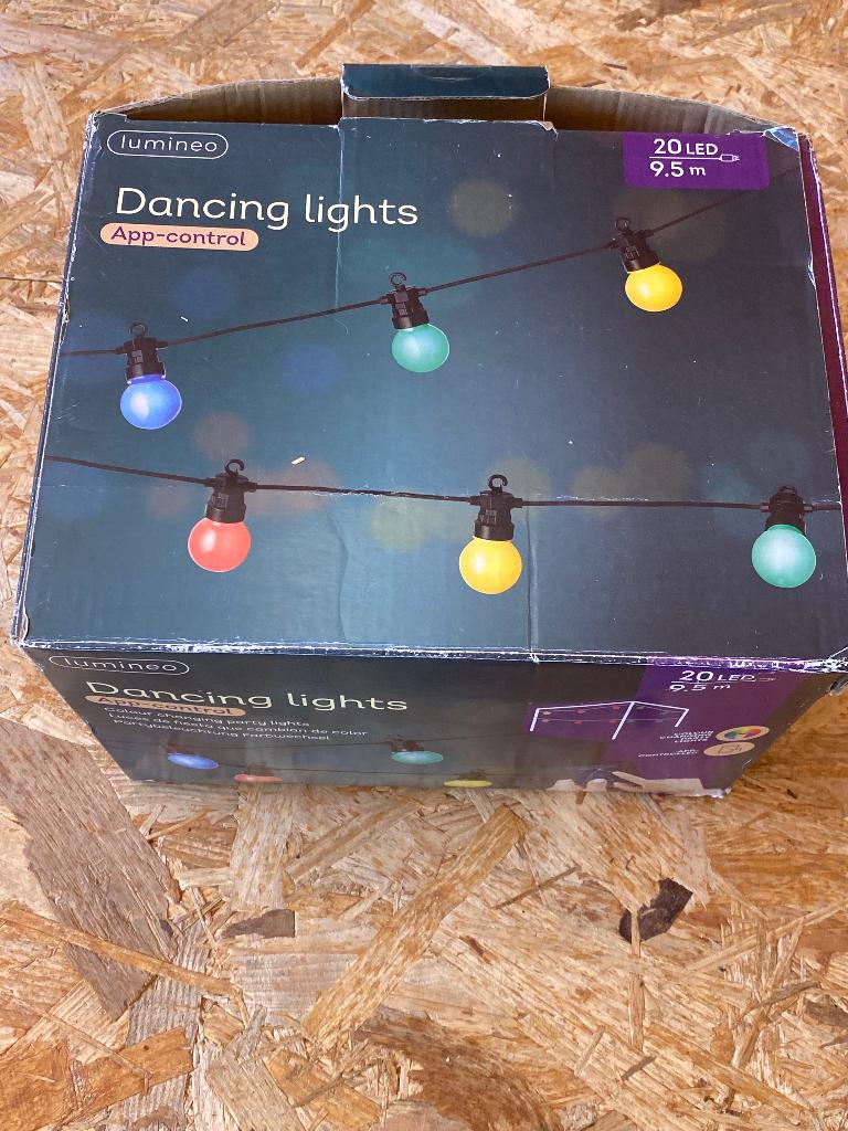 Prikkabel, party lights, Tuin en Terras, Buitenverlichting, Overige materialen, Minder dan 50 watt, Overige typen, Ophalen of Verzenden