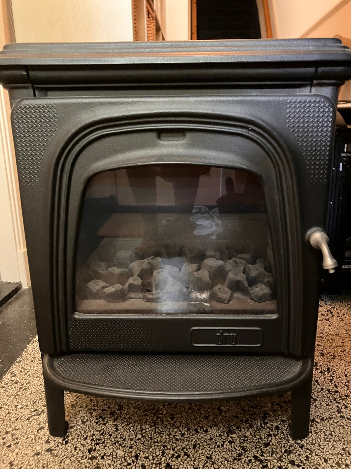 DRU Gaskachel Dakota - Sfeervolle bijverwarming, Ophalen, Gebruikt, Gas, Vrijstaand