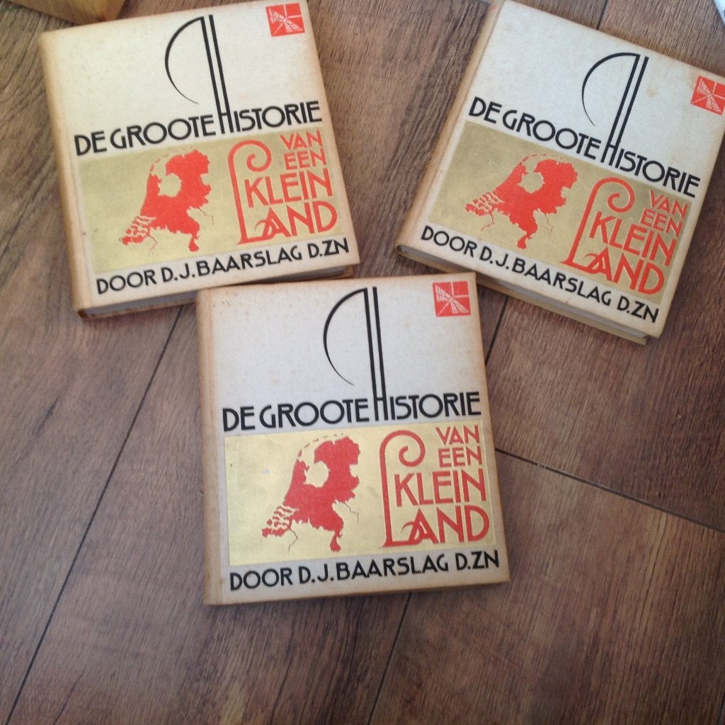 De groote historie van een klein land /deel 1, 2 en 3, Boeken, Geschiedenis | Vaderland, Ophalen, Gelezen