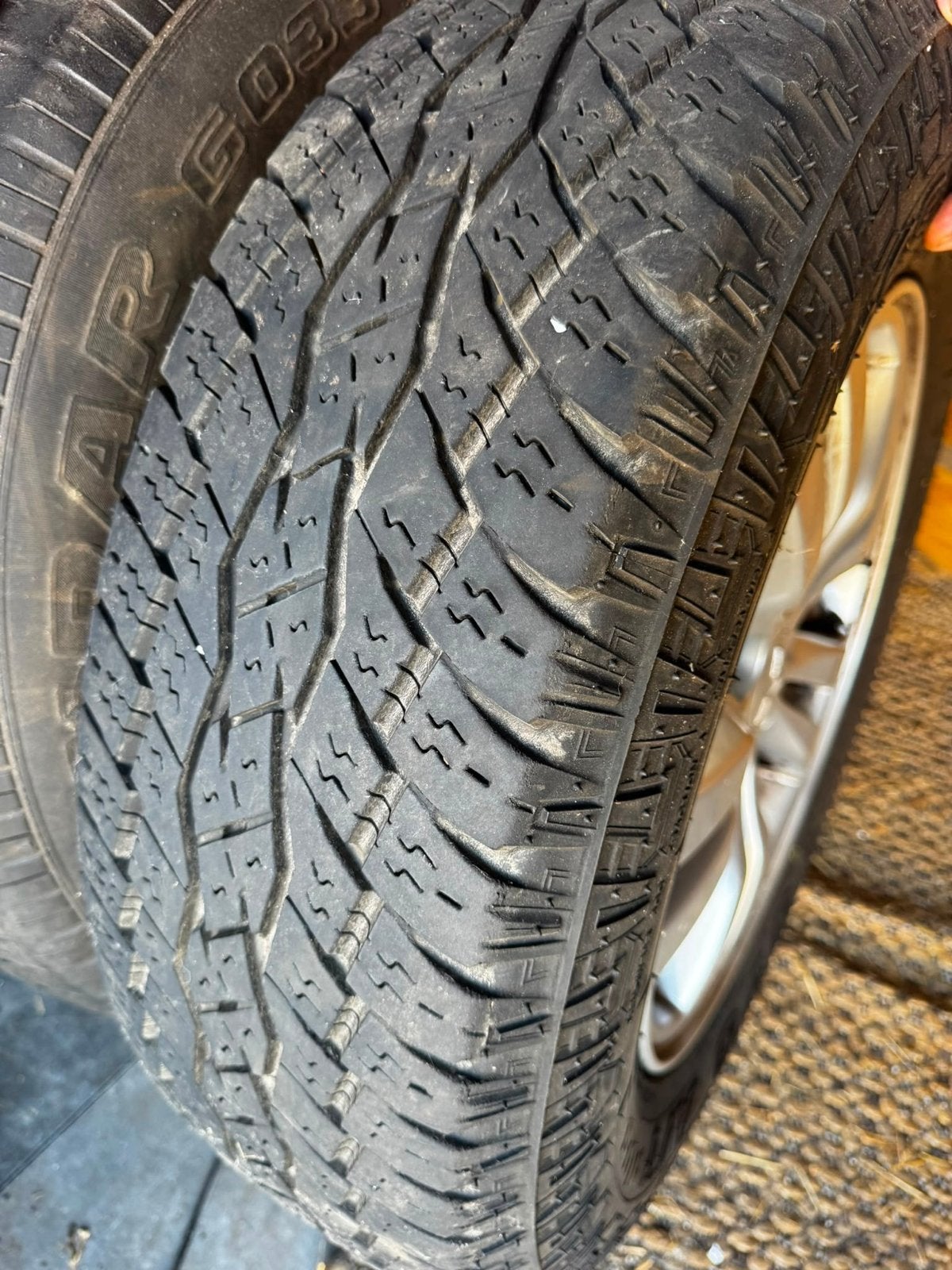 2 sets wielen voor Mitsubishi Outlander (All-terrain & Zomer, Gebruikt, Banden en Velgen, Ophalen of Verzenden, Terreinwagen