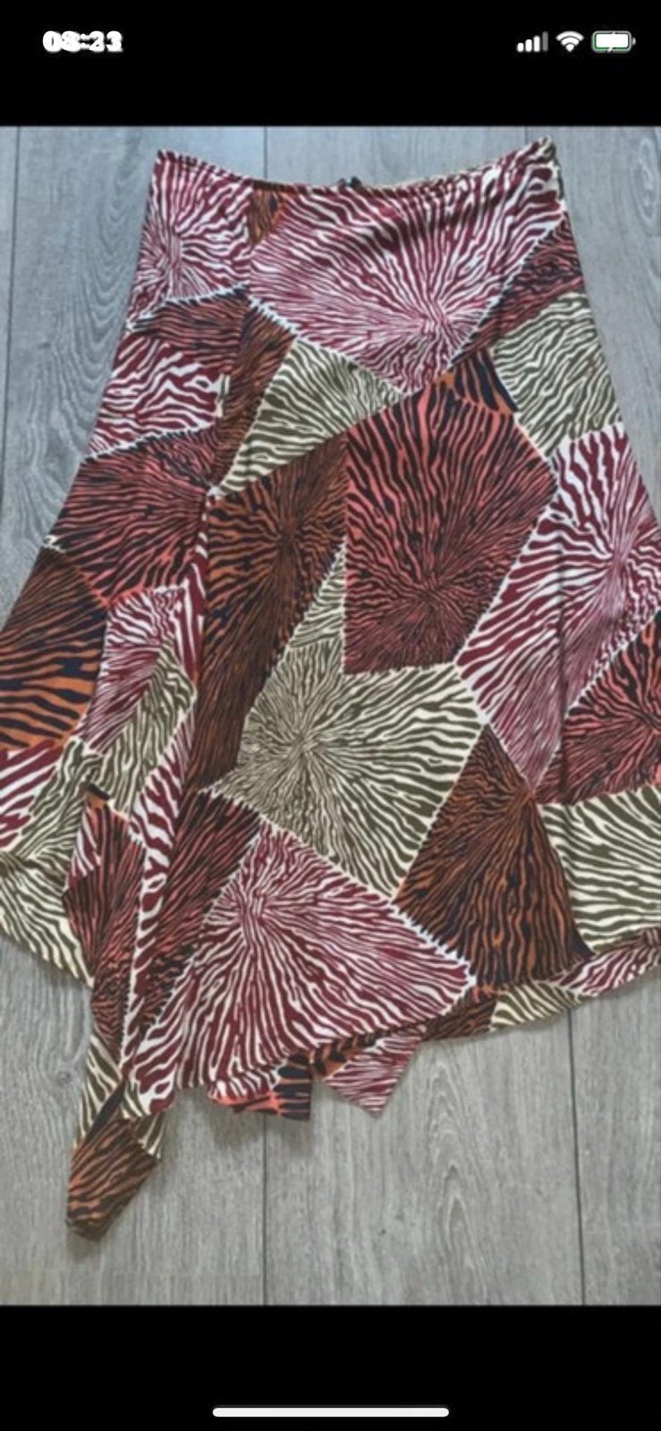 By Malene Birger Damesrok met Zebraprint - Maat M, Kleding | Dames, Overige kleuren, Ophalen of Verzenden, Knielengte, Maat 36 (S)