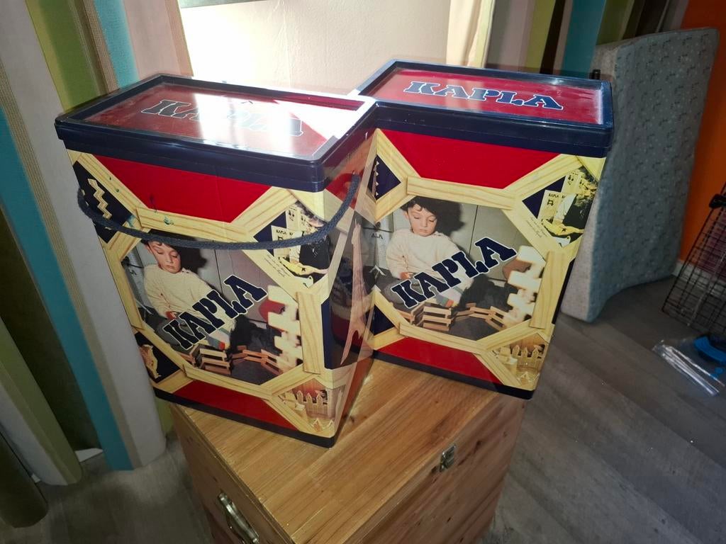 Kapla bouwplankjes – 2 originele dozen – nette set, Ophalen of Verzenden, Zo goed als nieuw, Overige merken