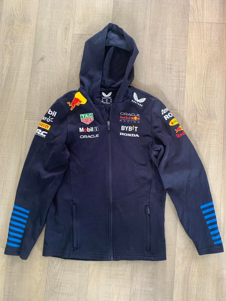 Red Bull Racing vest maat 164 (geen softshell dus), Ophalen of Verzenden, Zo goed als nieuw, Jongen of Meisje, Trui of Vest