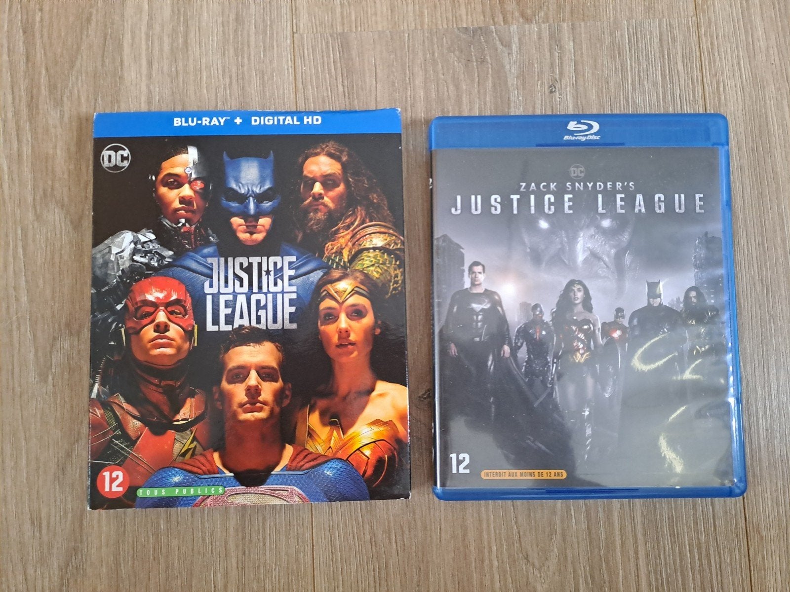 Justice League Blu-rays!, Engels, Nederlands, Actie, Ophalen of Verzenden