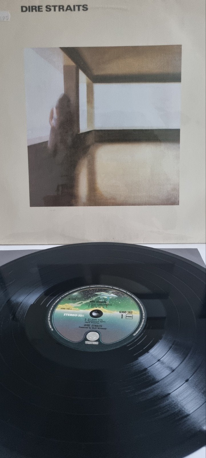 Dire Straits - Dire Straits (LP, 1978), Cd's en Dvd's, Vinyl | Rock, Gebruikt, LP, Originele persing, 12 inch, Ophalen of Verzenden