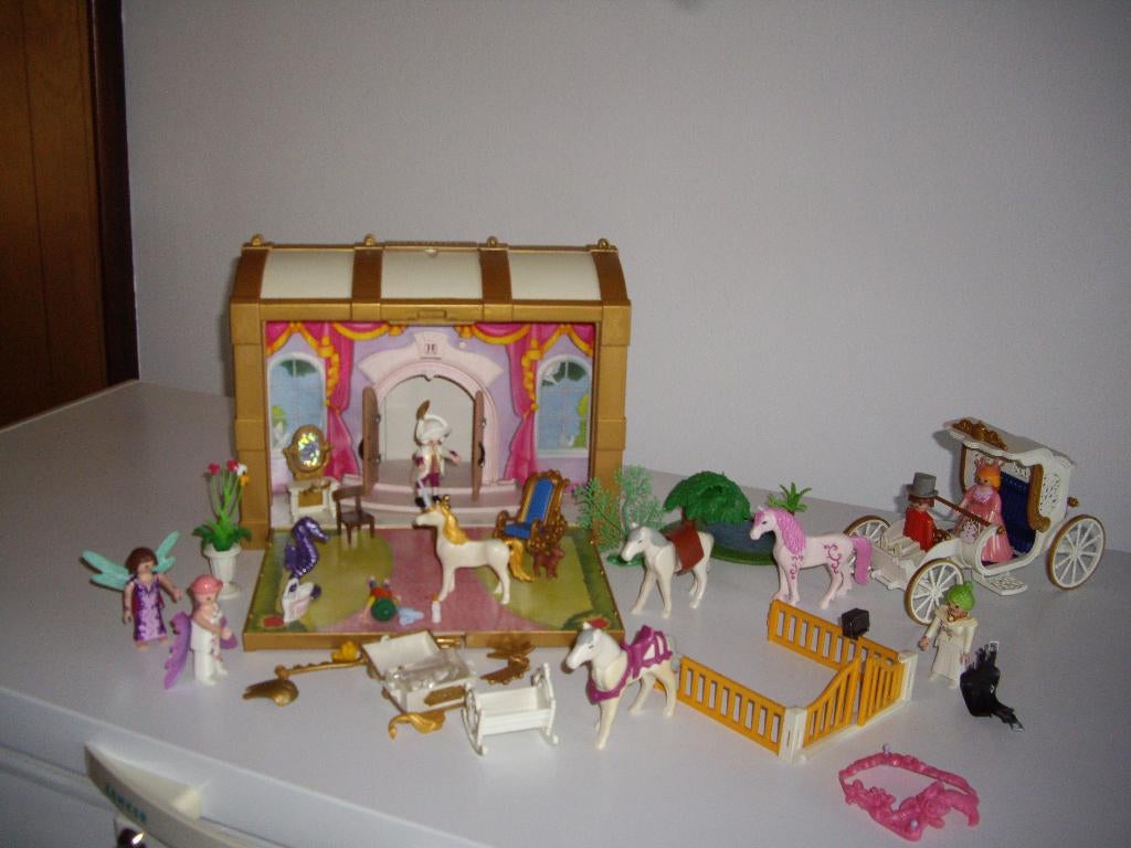 playmobil prinsessen koffer, Kinderen en Baby's, Speelgoed | Playmobil, Ophalen, Gebruikt