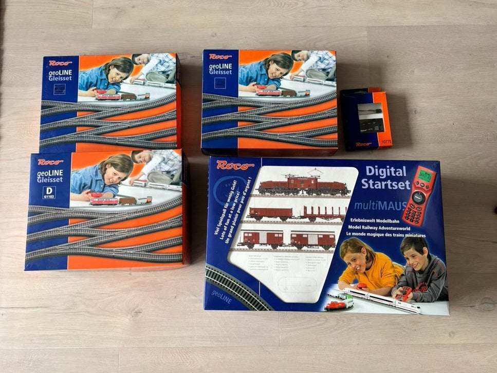 Roco geoLINE digitale startsets als nieuw!, Hobby en Vrije tijd, Modeltreinen | H0, Ophalen, Treinset, Gelijkstroom, Zo goed als nieuw