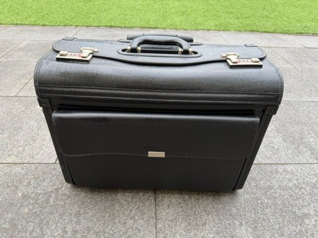 Trolley Koffer voor laptop of andere, Gebruikt, Hard kunststof, Minder dan 50 cm, Minder dan 35 cm