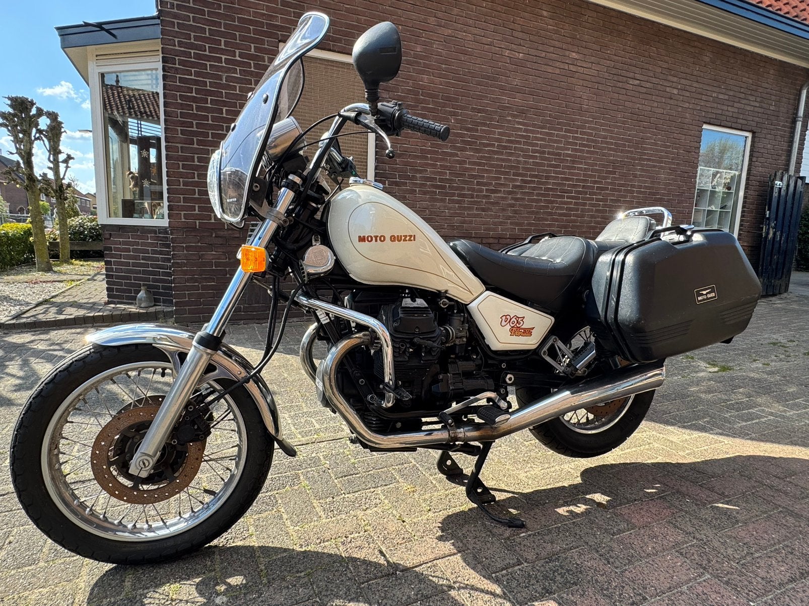 Moto Guzzi V65 Florida 1992 25dkm, Motoren, Motoren | Moto Guzzi, Cardan-aandrijving, 2 cilinders, Gebruikt, Particulier
