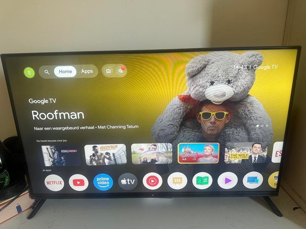 Smart TV, LED, 50 Hz, 80 tot 100 cm, Zo goed als nieuw