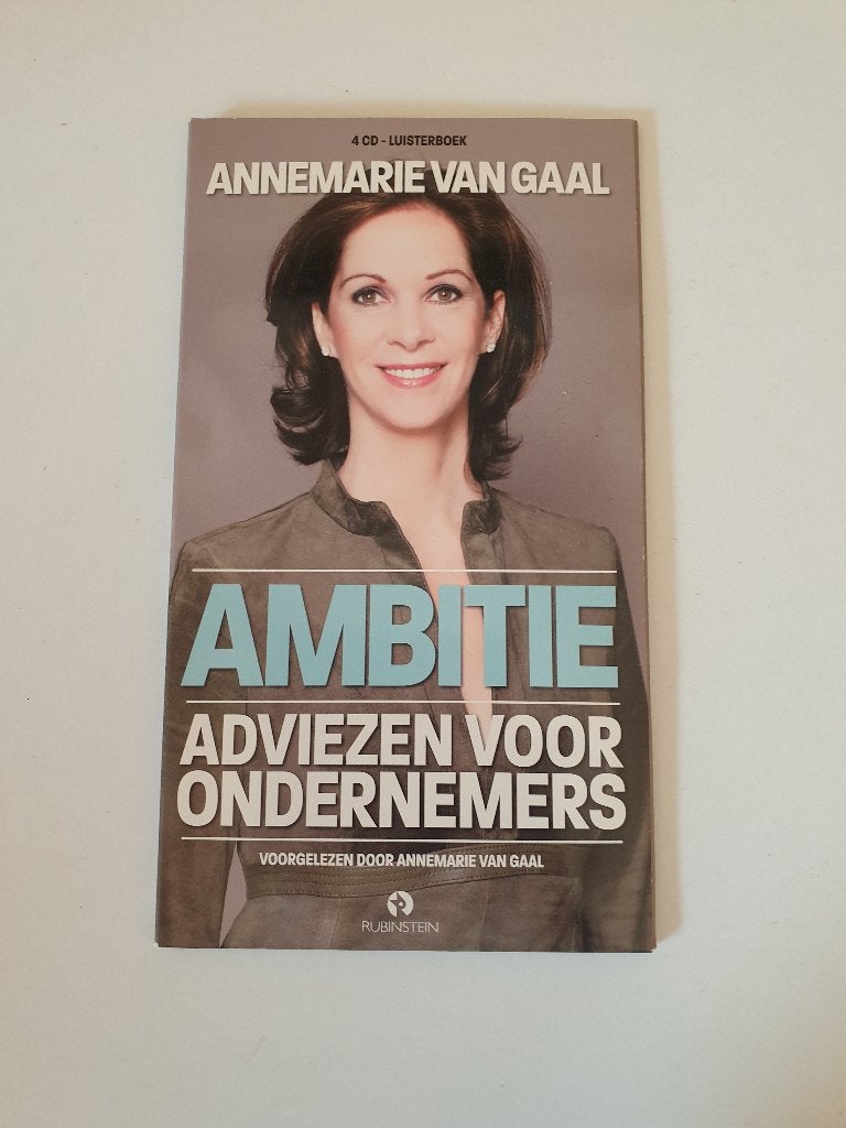 Luisterboek - Annemarie van Gaal - Ambitie, Ophalen of Verzenden, Cd, Volwassene