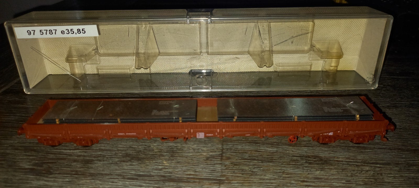 Fleischmann HO Wagon 97 5787 K - ZGAN met OVP, Gelijkstroom, Fleischmann, Wagon, Ophalen of Verzenden