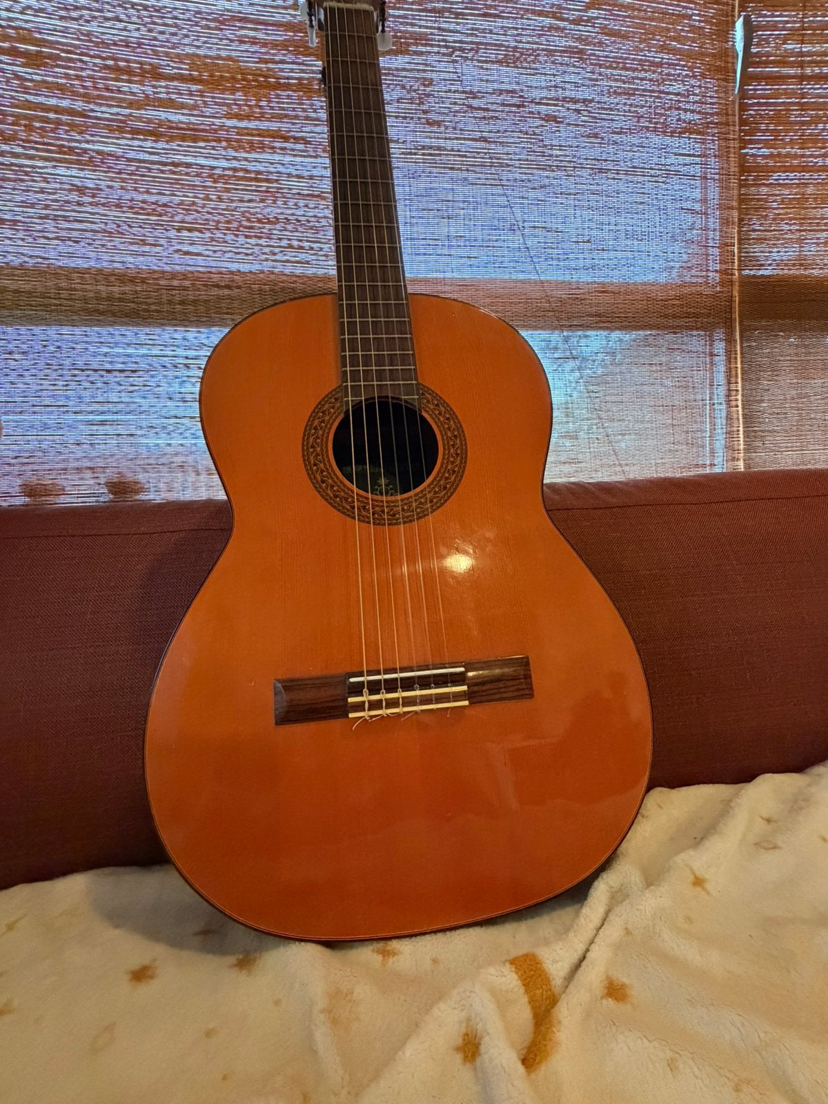 Guitar 1973 MADE IN JAPAN -Takeharu Yamamoto g-85 RARE, Ophalen, Gebruikt, Klassieke of Spaanse gitaar