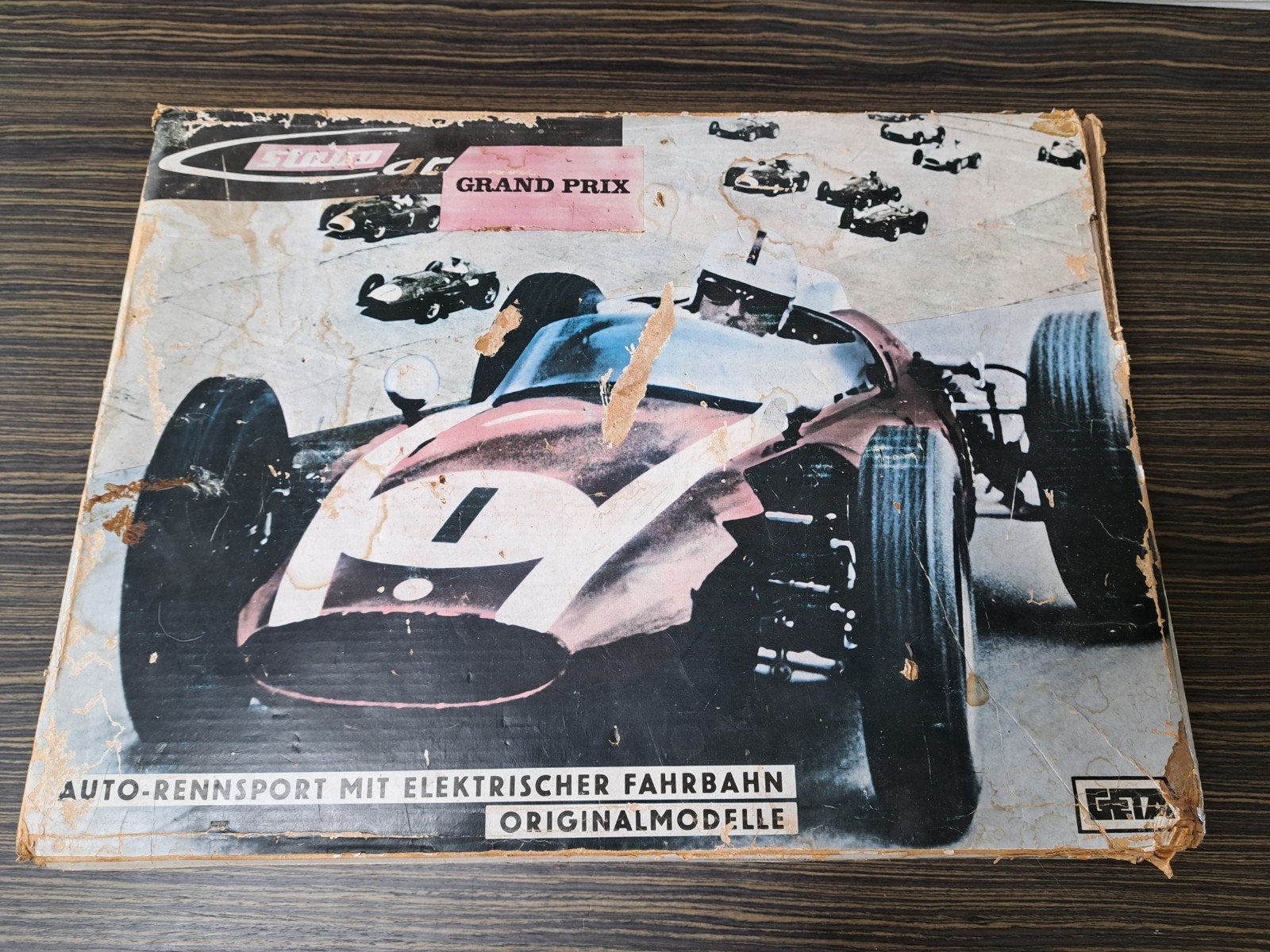 Vintage Geta Grand Prix 1960 Racebaan COMPLEET, Ophalen of Verzenden, Gebruikt, Elektrisch, Overige merken