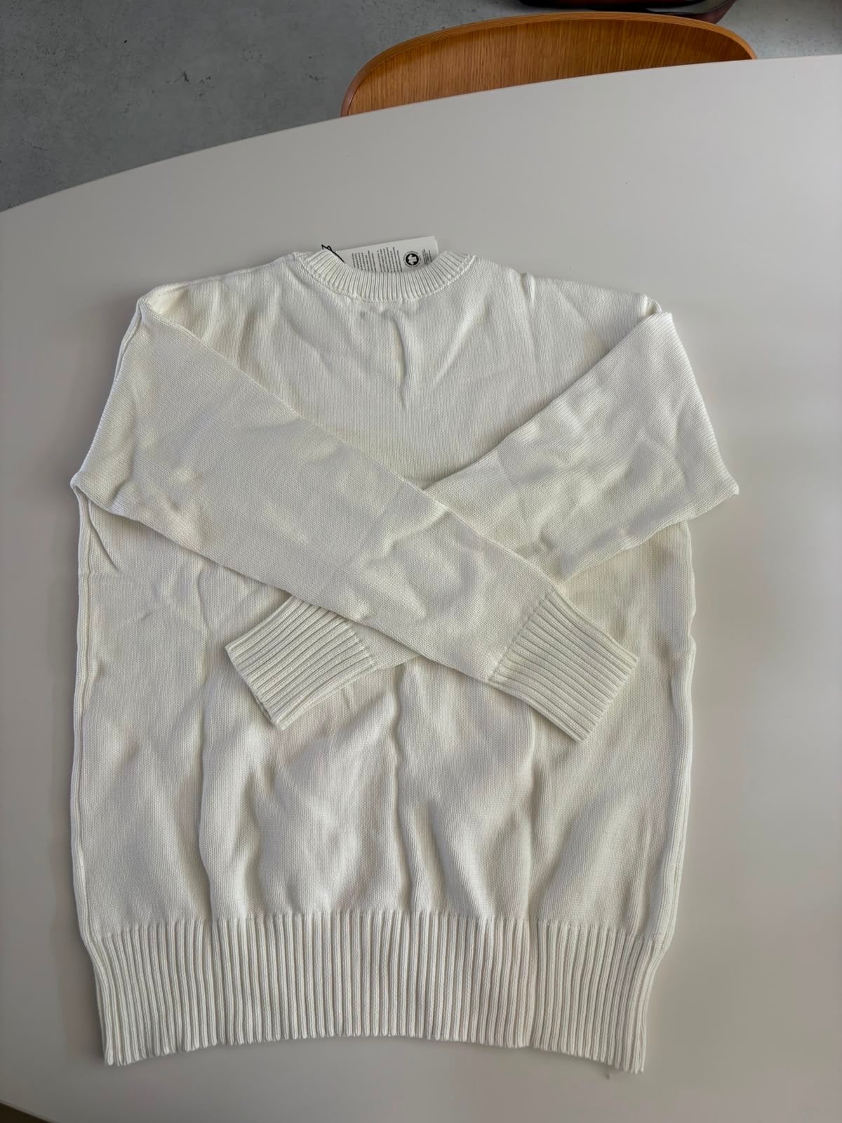 Ami Paris trui wit met rood hart maat L, Ophalen of Verzenden, Nieuw, Maat 52/54 (L), Wit
