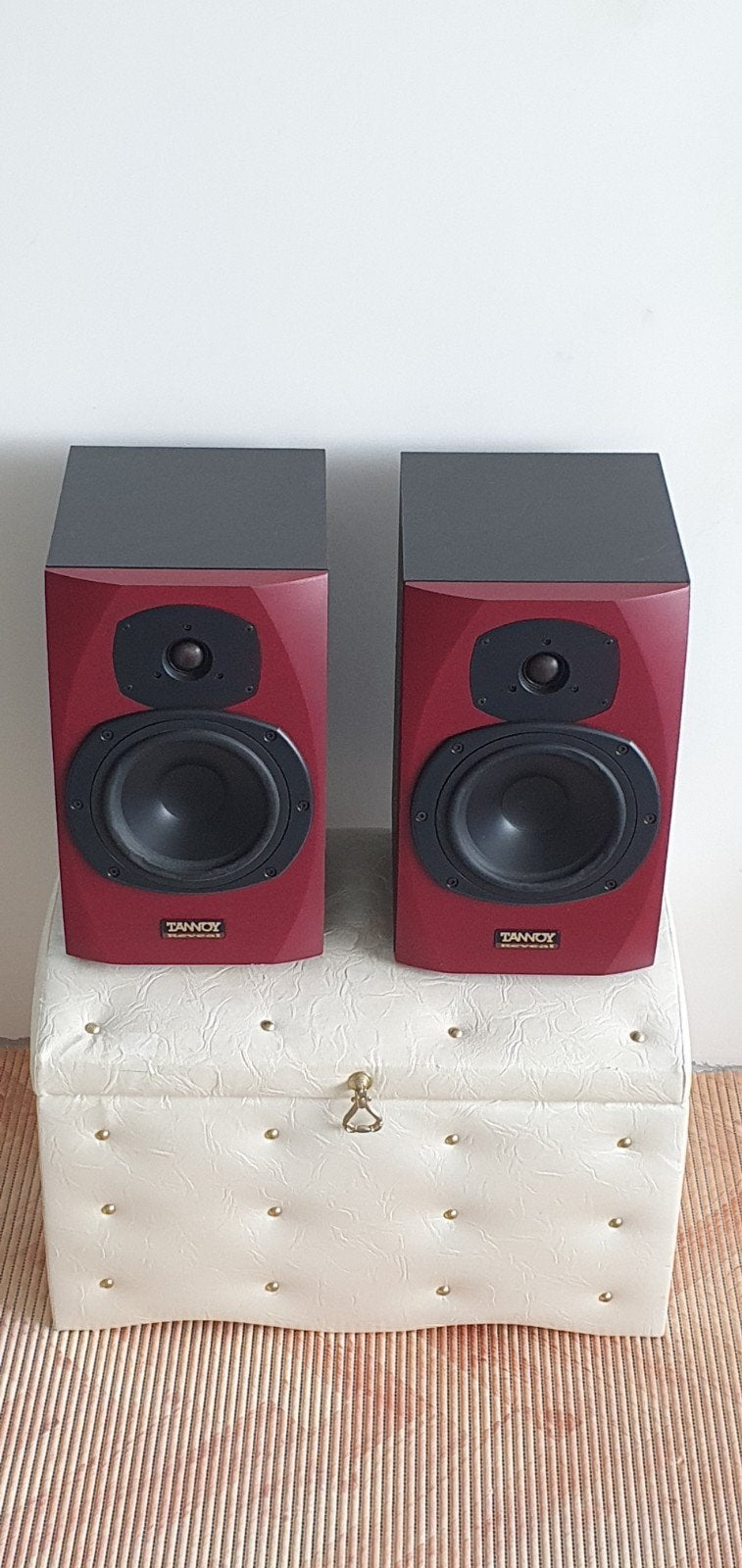 Tannoy Reveal 501A Studio Monitoren - Rood, Overige merken, Studiomonitor, Gebruikt, Ophalen of Verzenden