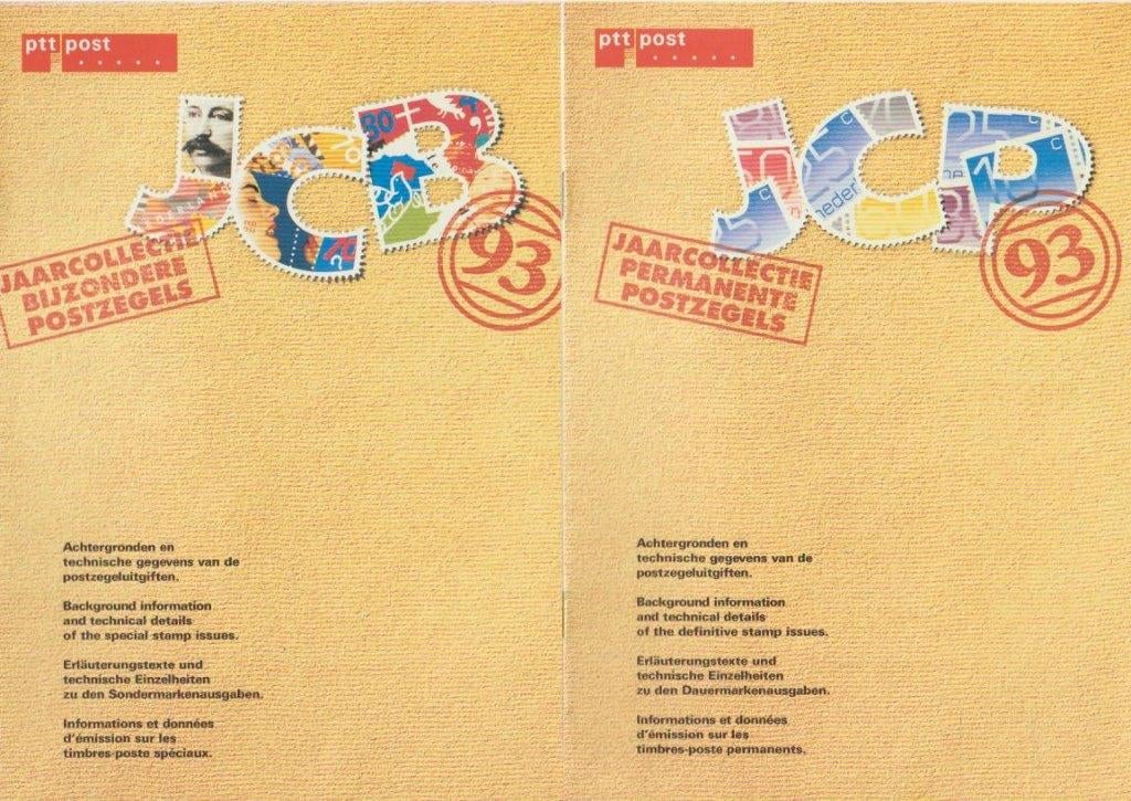 PTT Post - 1993 - geen postzegels, Ophalen of Verzenden