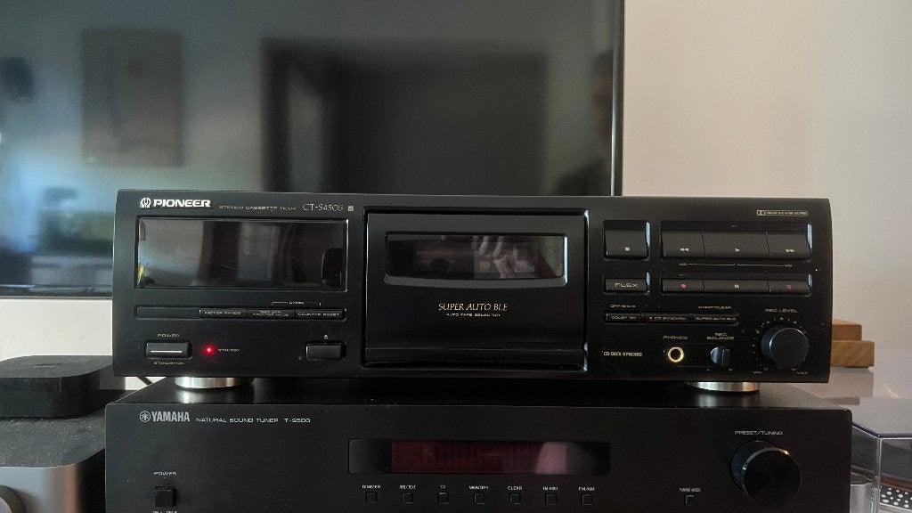 Pioneer CT-S450S cassettedeck (Dolby S/HX PRO), Audio, Tv en Foto, Cassettedecks, Ophalen of Verzenden, Enkel, Overige merken