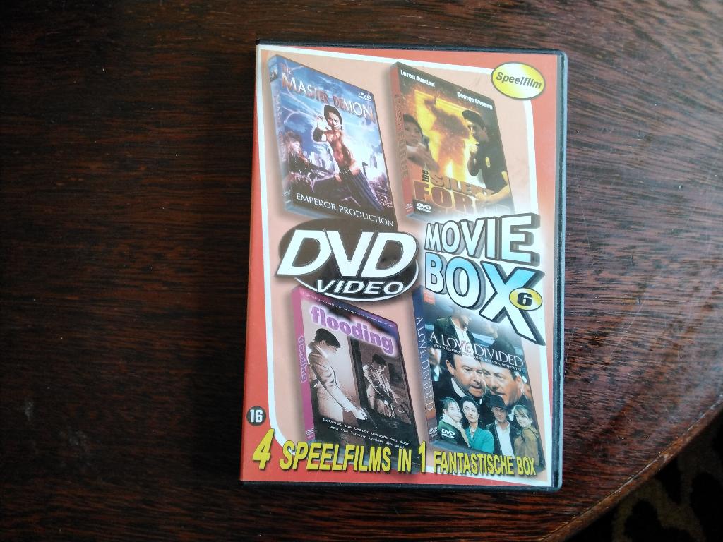 Dvd movie box 6 compleet, 2disk, origineel, Vanaf 16 jaar, Ophalen of Verzenden, Zo goed als nieuw, Actie