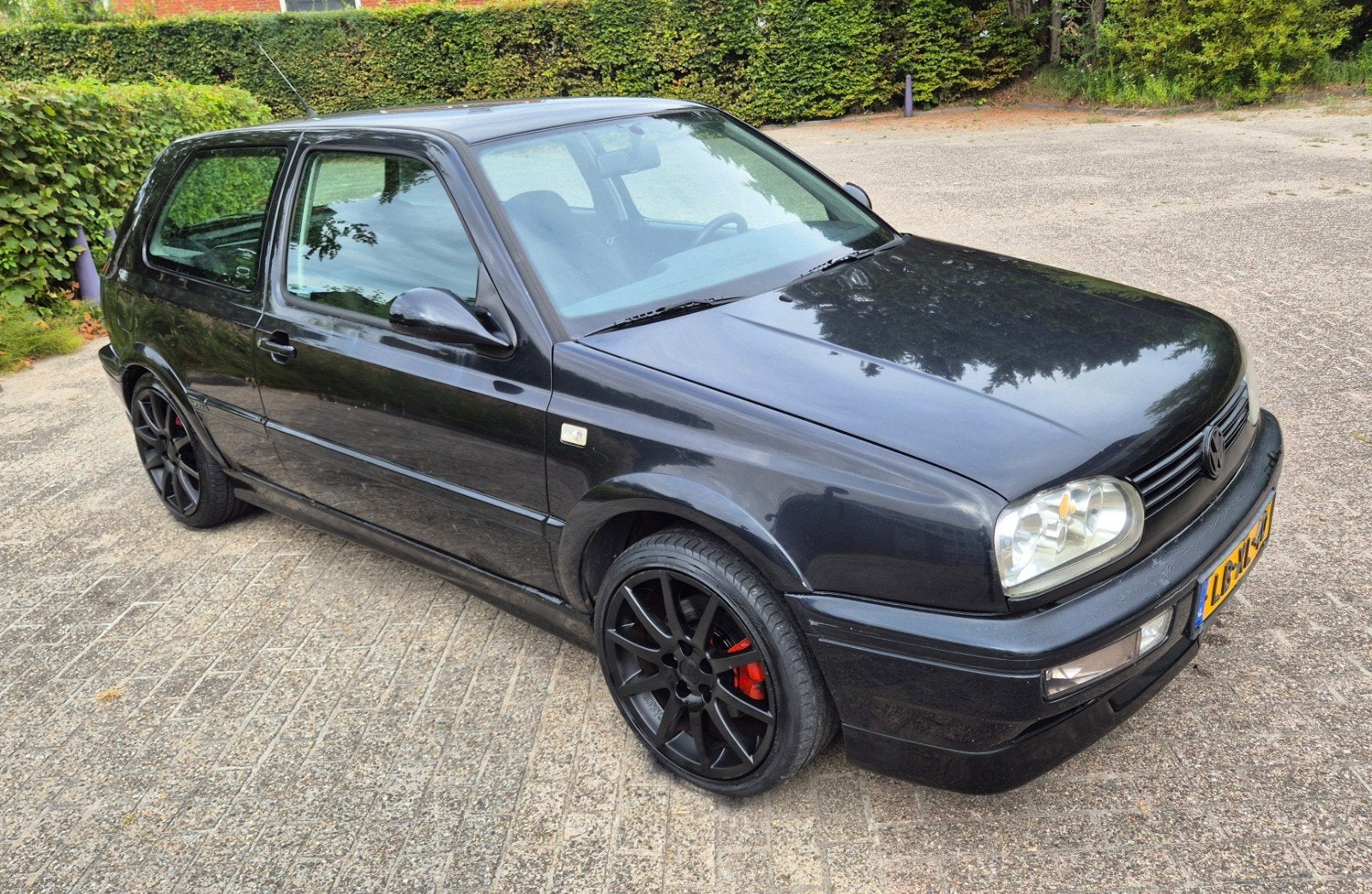 🟢Volkswagen Golf 2.0 GTI Cruise/Org.NL/ Apk2028✅️, Auto's, Voorwielaandrijving, Stof, Zwart, 4 cilinders