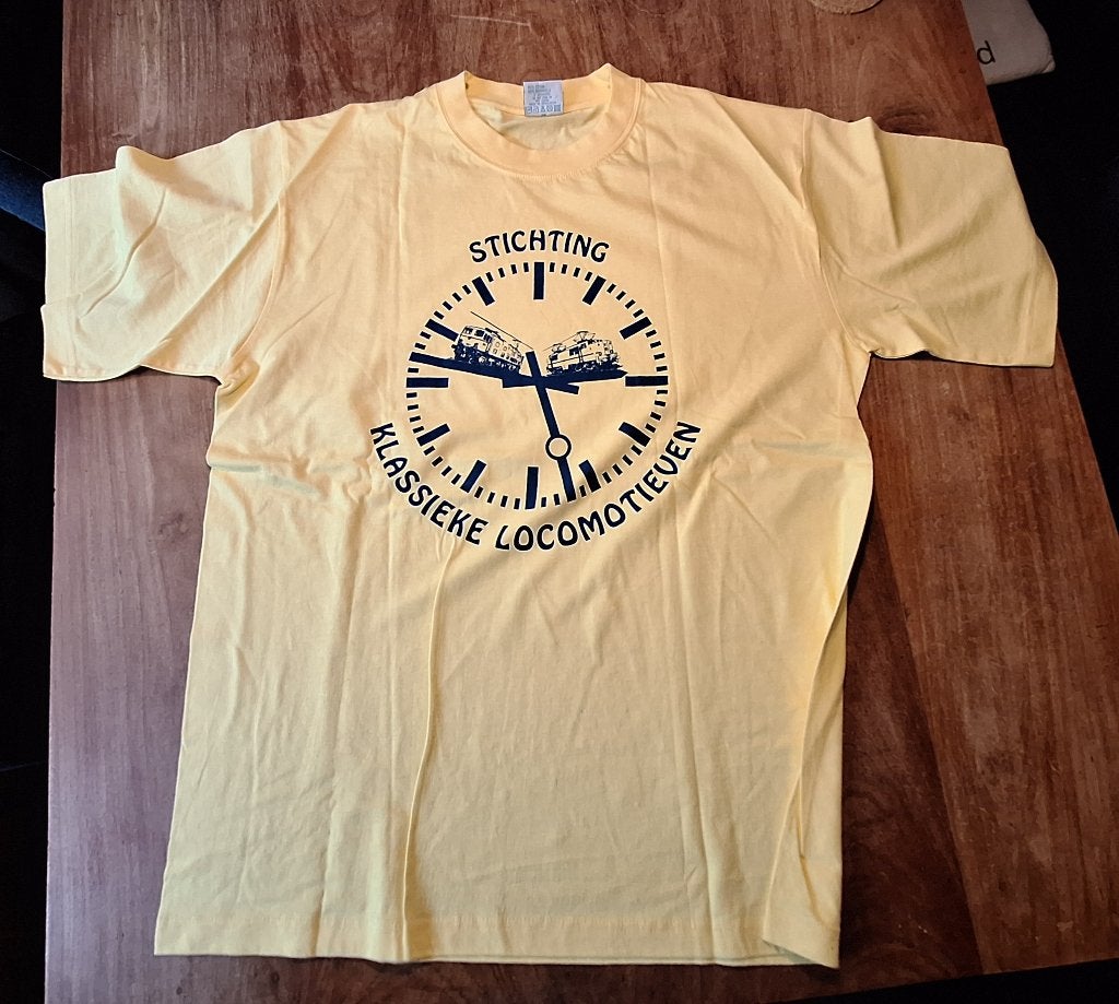 T- shirt NS 1501 stichting Klok, Verzamelen, Ophalen of Verzenden, Nieuw, Trein, Overige typen