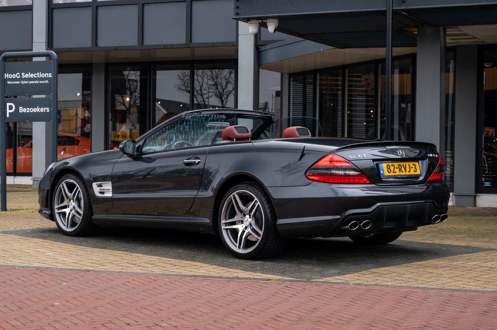 Mercedes-Benz SL-Klasse SL63 AMG (bj 2011, automaat), Auto's, Automaat, Euro 5, Achterwielaandrijving, Gebruikt