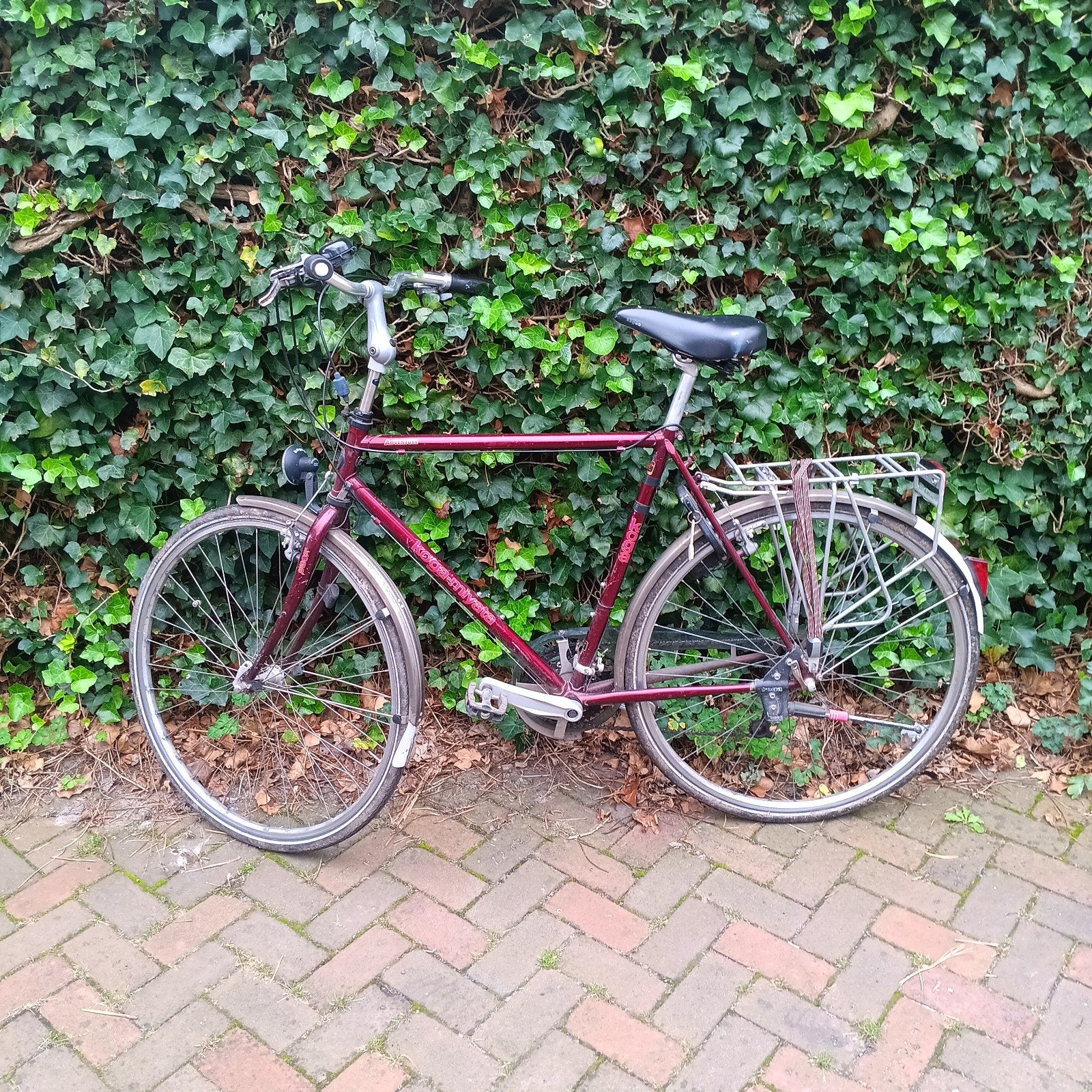 Koga Miyata met 3x7 versnellingen en bagagedrager, Gebruikt, Velgrem, Meer dan 20 versnellingen, Ophalen