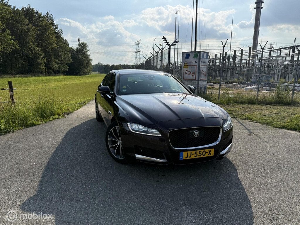Jaguar XF 2.0d Portfolio Softclose Led Lane Assist, Auto's, Jaguar, Achterwielaandrijving, Gebruikt, Euro 6, 4 cilinders