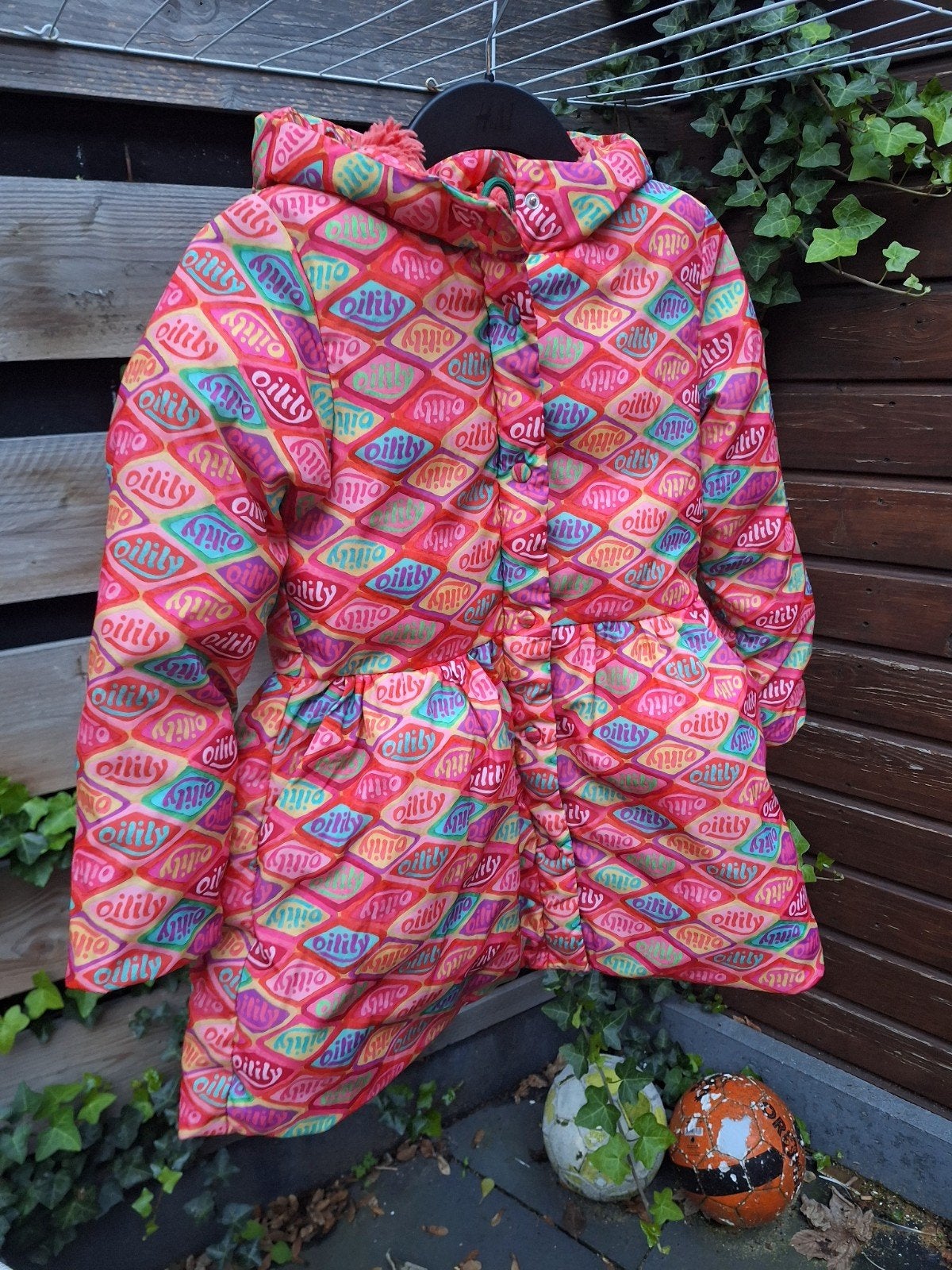 Oilily winterjas meisjes maat 140 - Prachtig en warm, Meisje, Oilily, Ophalen of Verzenden, Zo goed als nieuw