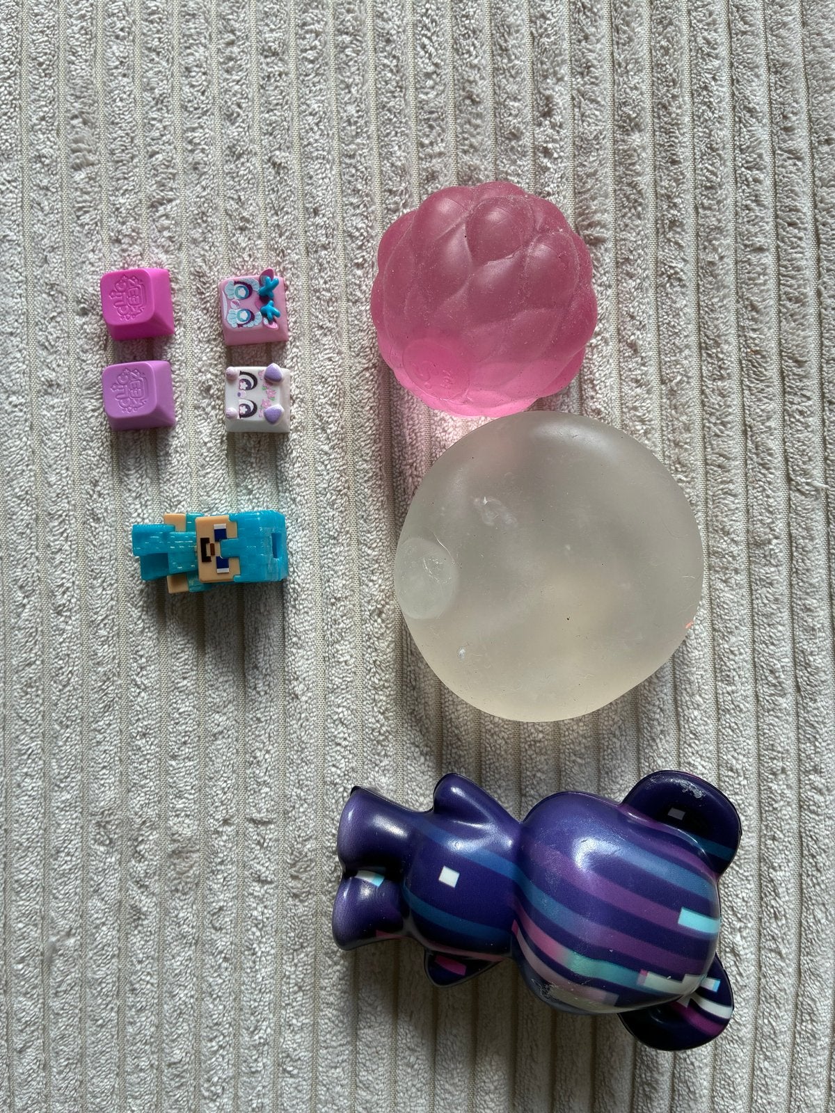 Speelgoedpakket: Squishies en Clikeez, Ophalen of Verzenden, Gebruikt, Jongen of Meisje