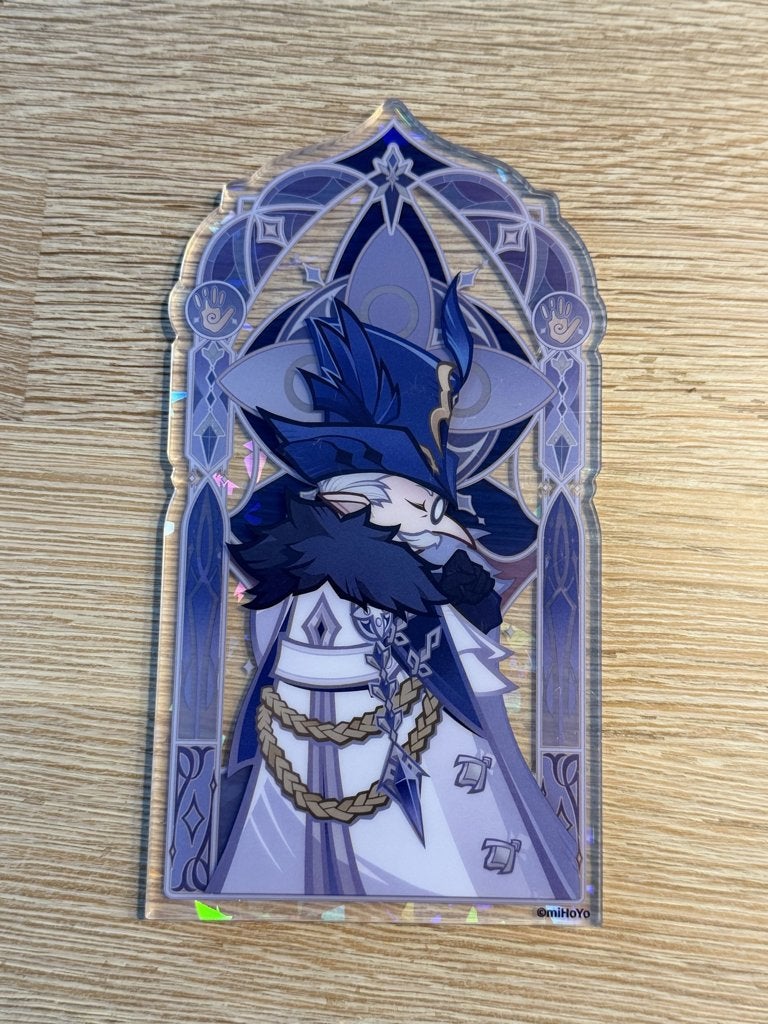 Genshin Impact Pulcinella Acrylic Stand, Ophalen of Verzenden, Zo goed als nieuw
