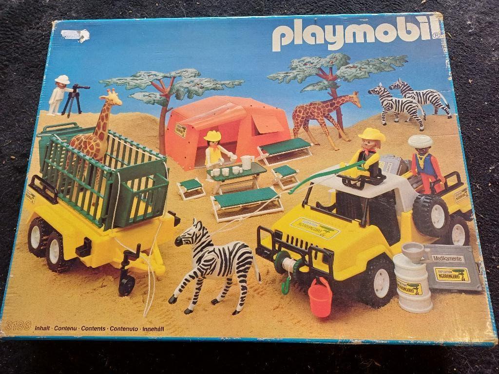 Playmobiel safari 3189, Ophalen, Gebruikt, Complete set