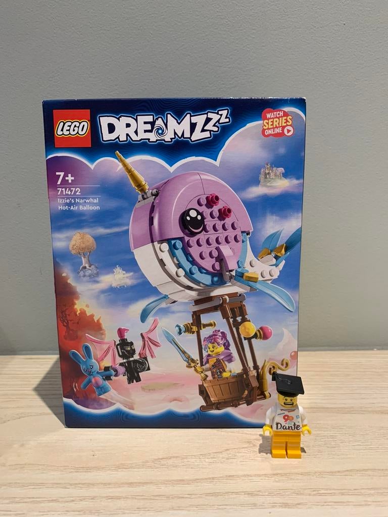 Lego set 71472 dreamzzz Izzie’s Narwal luchtballon, Ophalen of Verzenden, Nieuw, Complete set, Lego