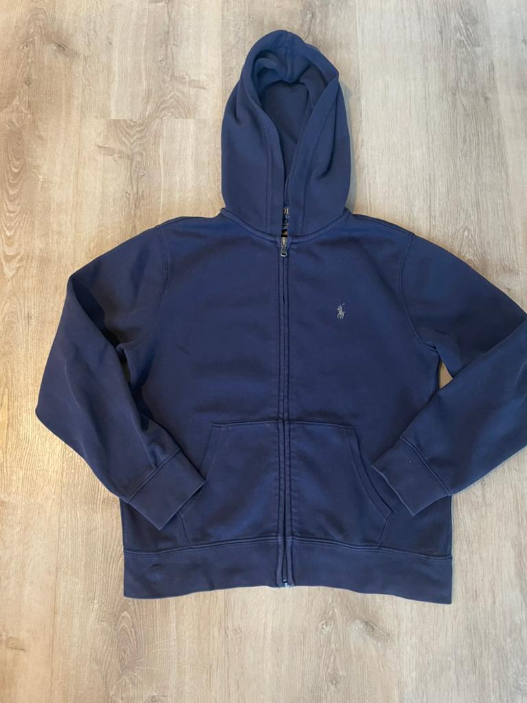 Polo Ralph Lauren vest maat 152 blauw, Ophalen of Verzenden, Zo goed als nieuw, Overige maten, Blauw